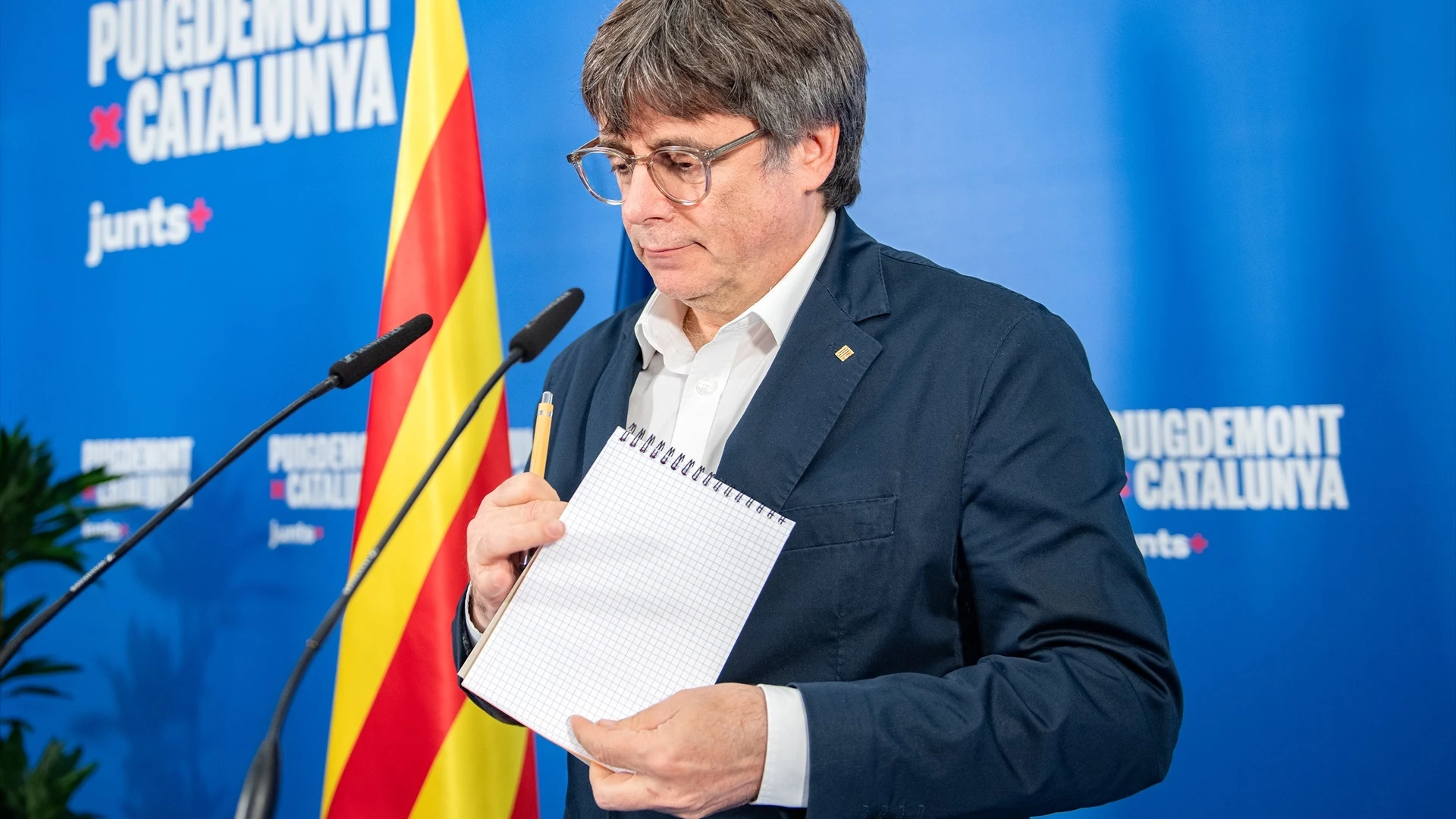 El expresidente de Cataluña, Carles Puigdemont