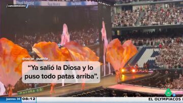 Oscar Puente, un swiftie de pro en el concierto de Taylor Swift en el Bernabéu: "Ya salió la diosa y lo puso todo patas arriba"