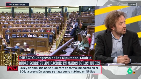 ARV- Gascón, sobre la aprobación de la amnistía: "Se consuma el acto más descarado de corrupción" ARV- Gascón, sobre la aprobación de la amnistía: "Se consuma el acto más descarado de corrupción"