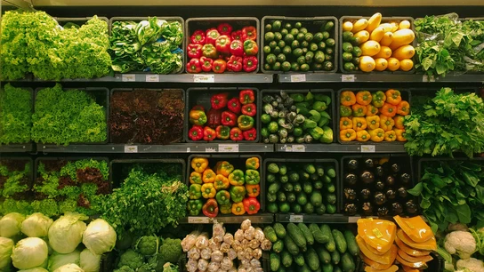 Foto de archivo de un supermercado. Foto de archivo de un supermercado.