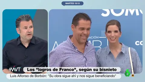 "Fue un sátrapa y un genocida": Iñaki López responde tajante a Luis Alfonso de Borbón tras hablar de "esclarecer" la vida de Franco