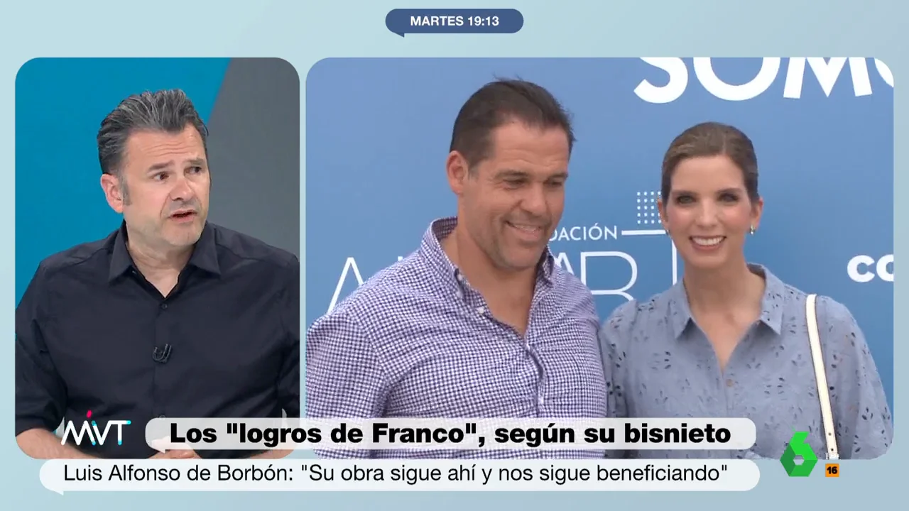 Cuando Iñaki López estalló contra Luis Alfonso de Borbón por defender a Franco: "Un dictador y genocida, ¿qué hay que aclarar sobre Franco?"