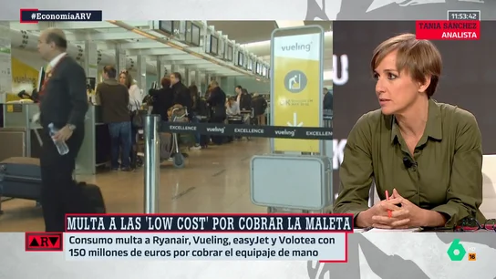 Tania Sánchez sobre las compañías low-cost Tania Sánchez sobre las compañías low-cost