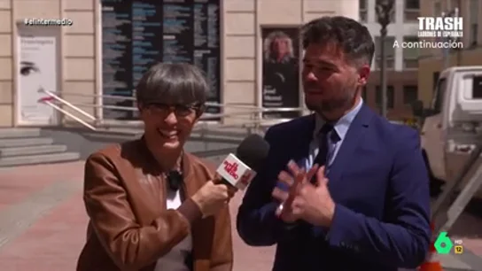 Gabriel Rufián desvela a Thais Villas qué contesta cuando le preguntan por ella: "Es mi mejor rato de la semana" Gabriel Rufián desvela a Thais Villas qué contesta cuando le preguntan por ella: "Es mi mejor rato de la semana"