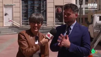 Gabriel Rufián desvela a Thais Villas qué contesta cuando le preguntan por ella: "Es mi mejor rato de la semana"