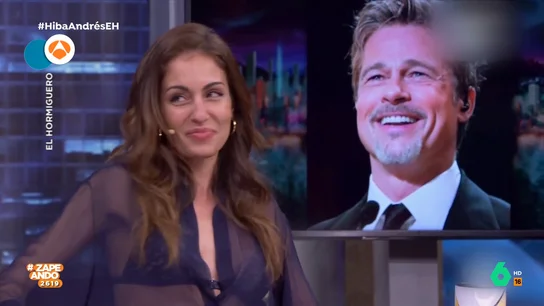 La risa nerviosa de Hiba Abouk al confesar que Brad Pitt la confundió con Angelina Jolie: "Flipé Bastante" La risa nerviosa de Hiba Abouk al confesar que Brad Pitt la confundió con Angelina Jolie: "Flipé Bastante"