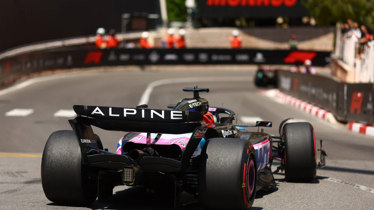 Esteban Ocon, en Mónaco