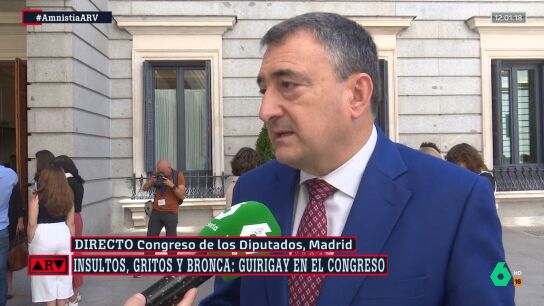 ARV- Aitor Esteban, sobre la bronca en el Congreso: "Vox lo ten&iacute;a orquestado, probablemente para provocar descontrol"