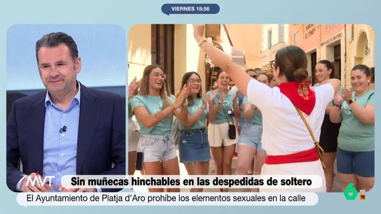 Iñaki López pregunta a Conchi Gil por sus despedidas de soltera Iñaki López pregunta a Conchi Gil por sus despedidas de soltera
