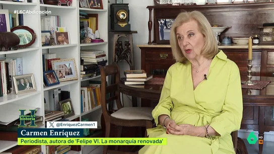 Así fueron los preparativos secretos para la abdicación de Juan Carlos I "Fue una operación de inteligencia llevada a cabo por muy poquitas personas", afirma la periodista Carmen Enríquez, que en este vídeo explica cómo se realizaron los preparativos 'ultrasecretos' para la abdicación del rey Juan Carlos.
