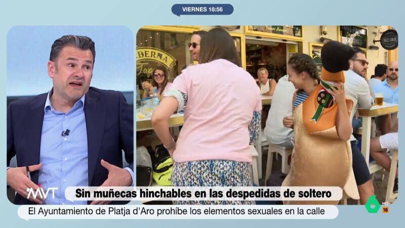 Iñaki López comenta la decisión de prohibir elementos sexuales en un municipio de Girona