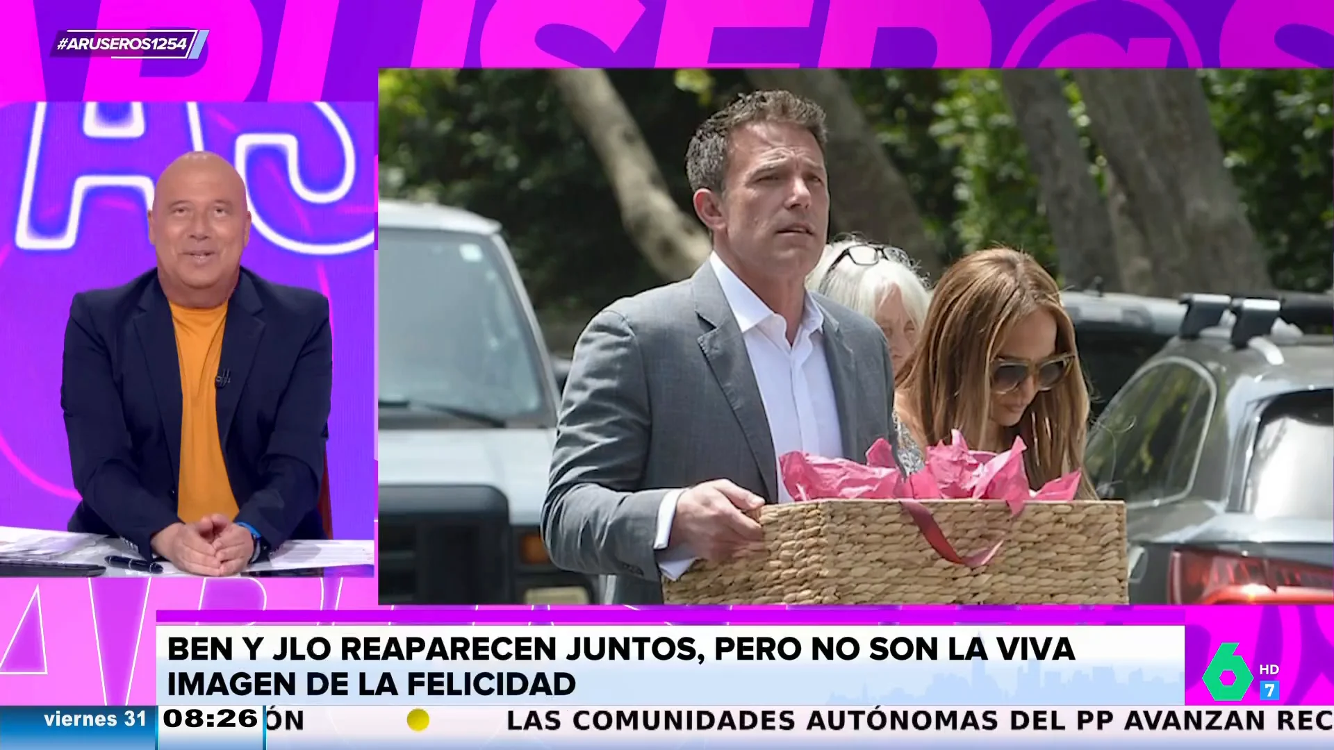 Alfonso Arús, sobre la posible ruptura de Jennifer Lopez y Ben Affleck: "Esto no lo salva ni el psicólogo"