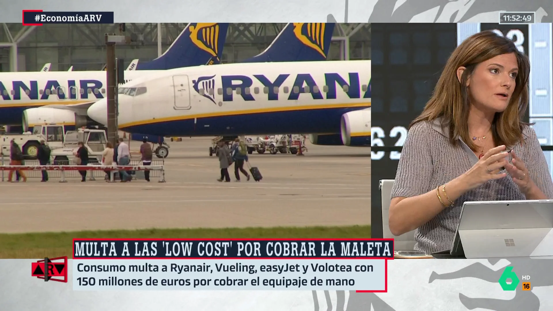 Pilar Gómez, sobre las compañías low cost