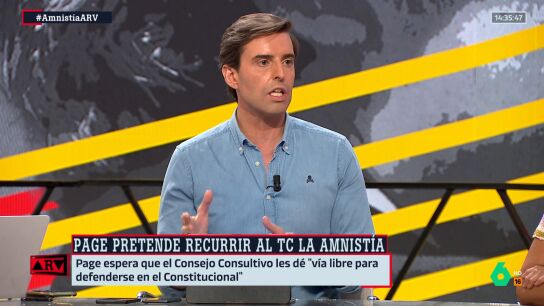 ARV- Pablo Montesinos, tras el anuncio de Page sobre la amnist&iacute;a: "Es un rev&eacute;s importante para la Moncloa"