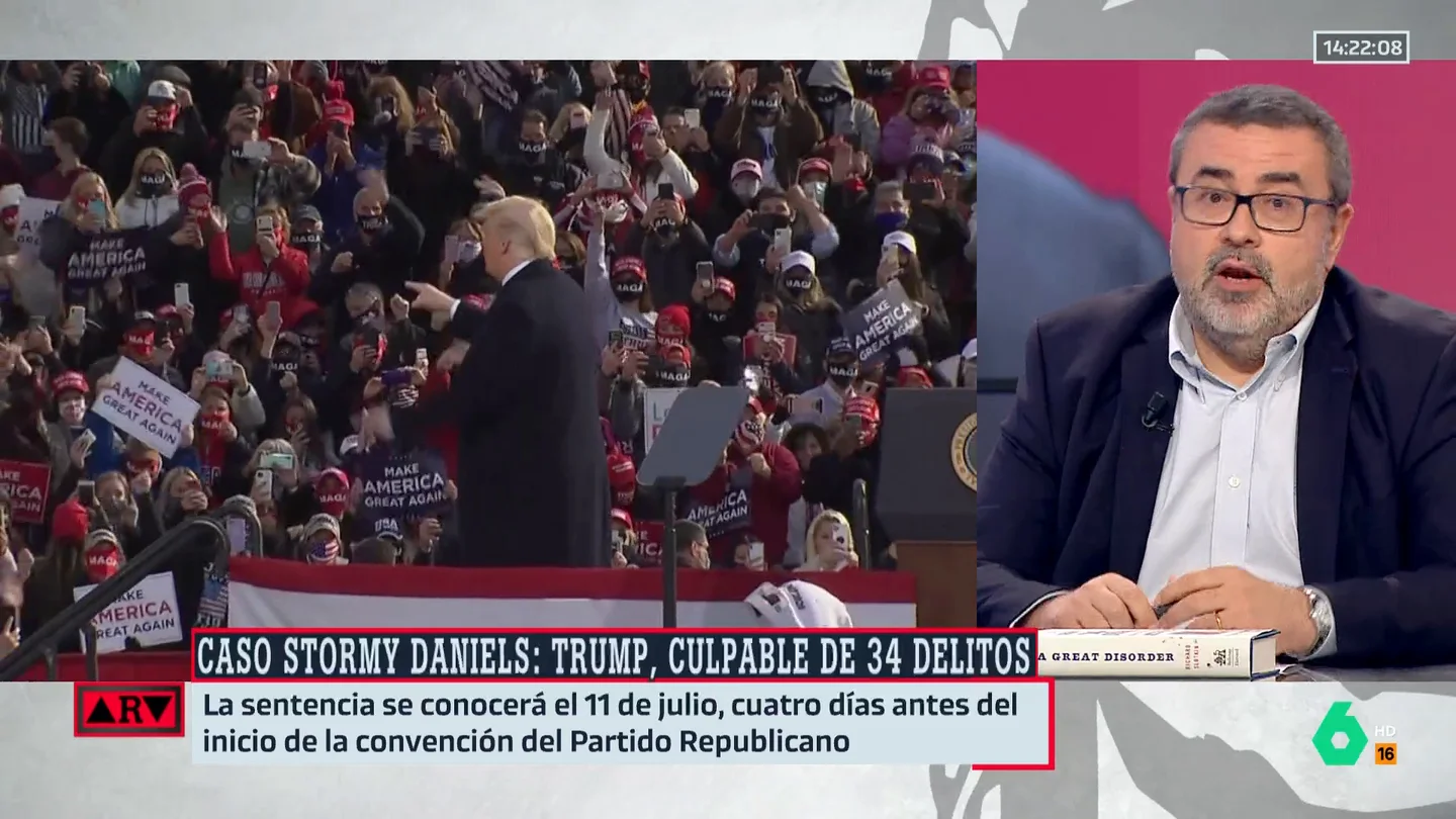 ARV- Pedro Rodríguez, sobre los requisitos para poder ser presidente de EEUU: "No cabía en la cabeza que un gánster pudiese presentarse" ARV- Pedro Rodríguez, sobre los requisitos para poder ser presidente de EEUU: "No cabía en la cabeza que un gánster pudiese presentarse"