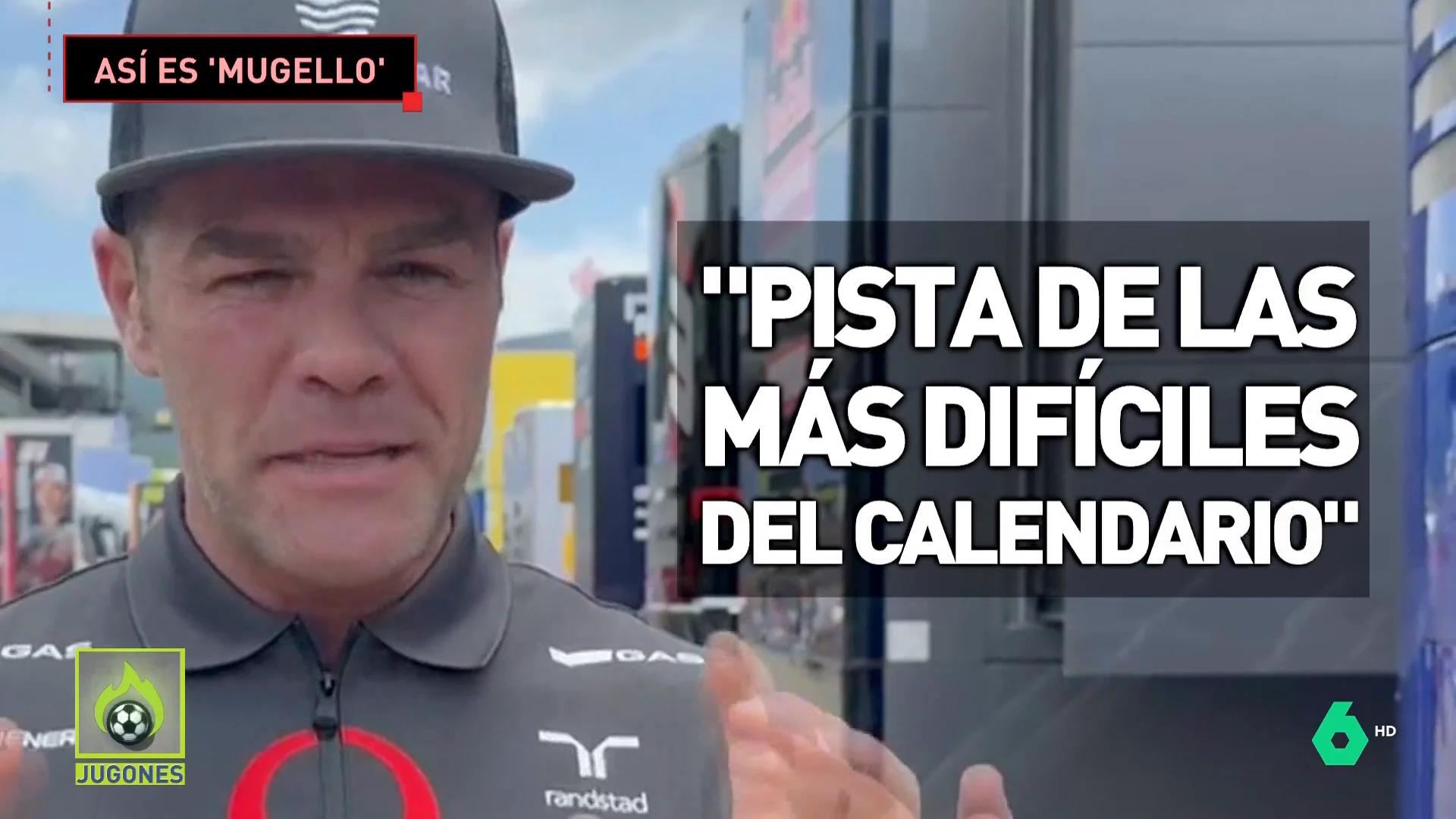 Fonsi Nieto, director deportivo de Pramac, en 'Jugones'