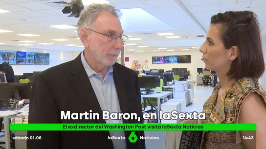Martin Baron en laSexta Noticias Martin Baron en laSexta Noticias