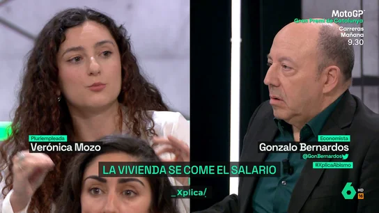 XPLICA El tenso debate entre Gonzalo Bernardos y una pluriempleada XPLICA El tenso debate entre Gonzalo Bernardos y una pluriempleada