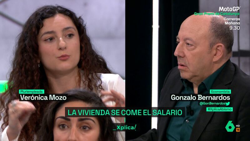 XPLICA El tenso debate entre Gonzalo Bernardos y una pluriempleada