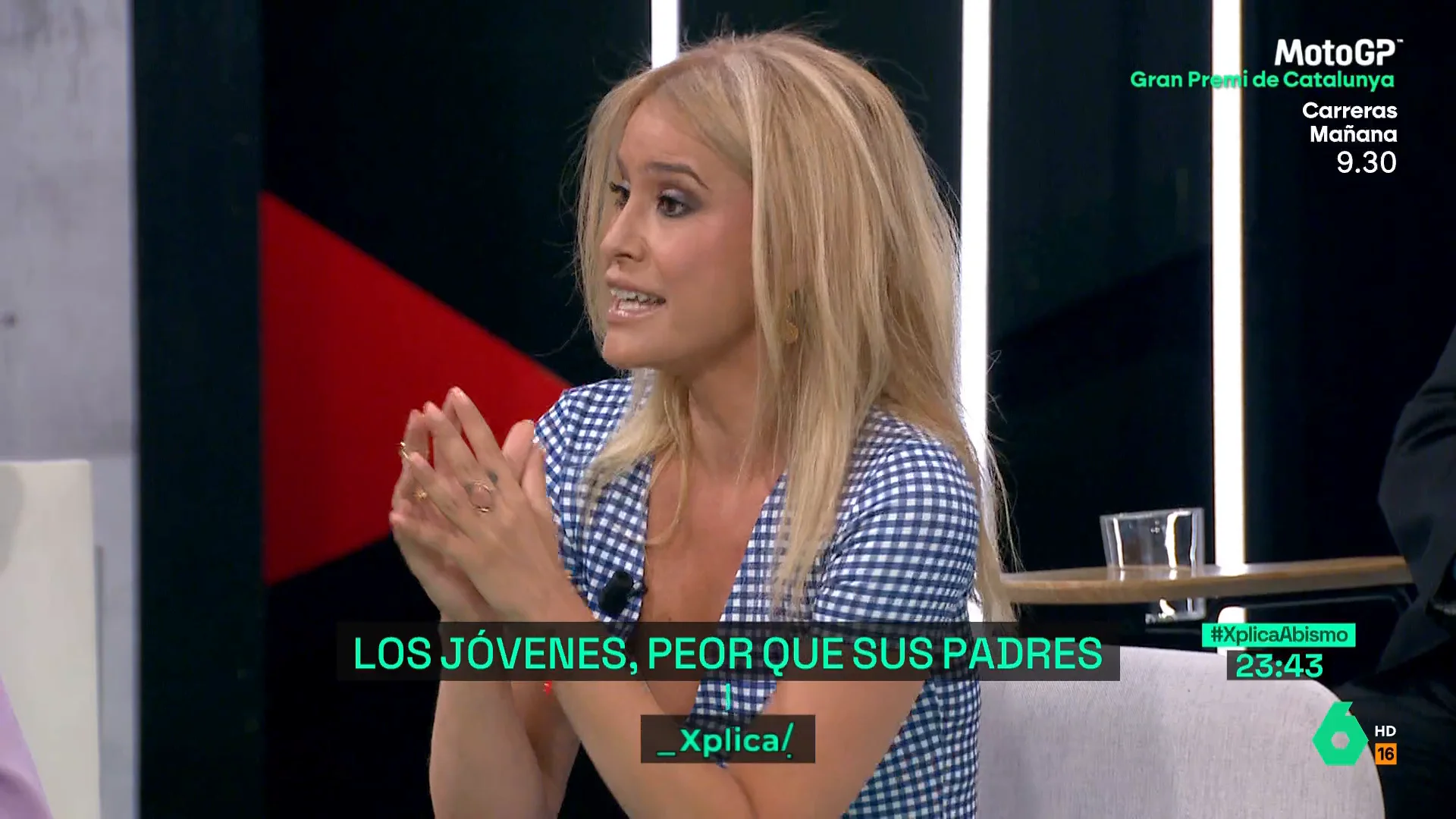 Afra Blanco habla del problema de la vivienda