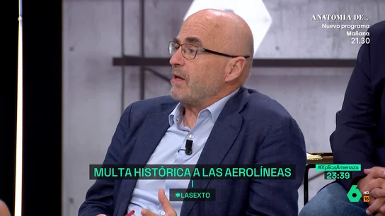 El pronóstico de Javier Díaz-Giménez tras la multa histórica a las aerolíneas El pronóstico de Javier Díaz-Giménez tras la multa histórica a las aerolíneas