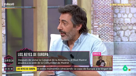 LA ROCA_Juan del Val critica la visita del Real Madrid a la Almudena: "No lo entiendo" LA ROCA_Juan del Val critica la visita del Real Madrid a la Almudena: "No lo entiendo"