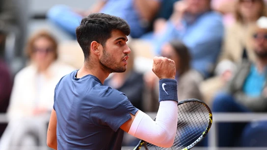 Carlos Alcaraz en Roland Garros Carlos Alcaraz en Roland Garros