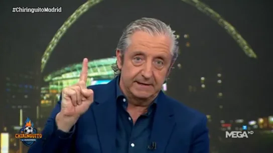 Josep Pedrerol, en 'El Chiringuito' Josep Pedrerol, en 'El Chiringuito'
