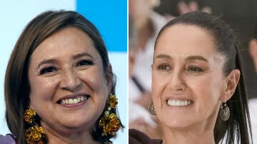 Xóchitl Gálvez y Claudia Sheinbaum, candidatas a la presidencia de México