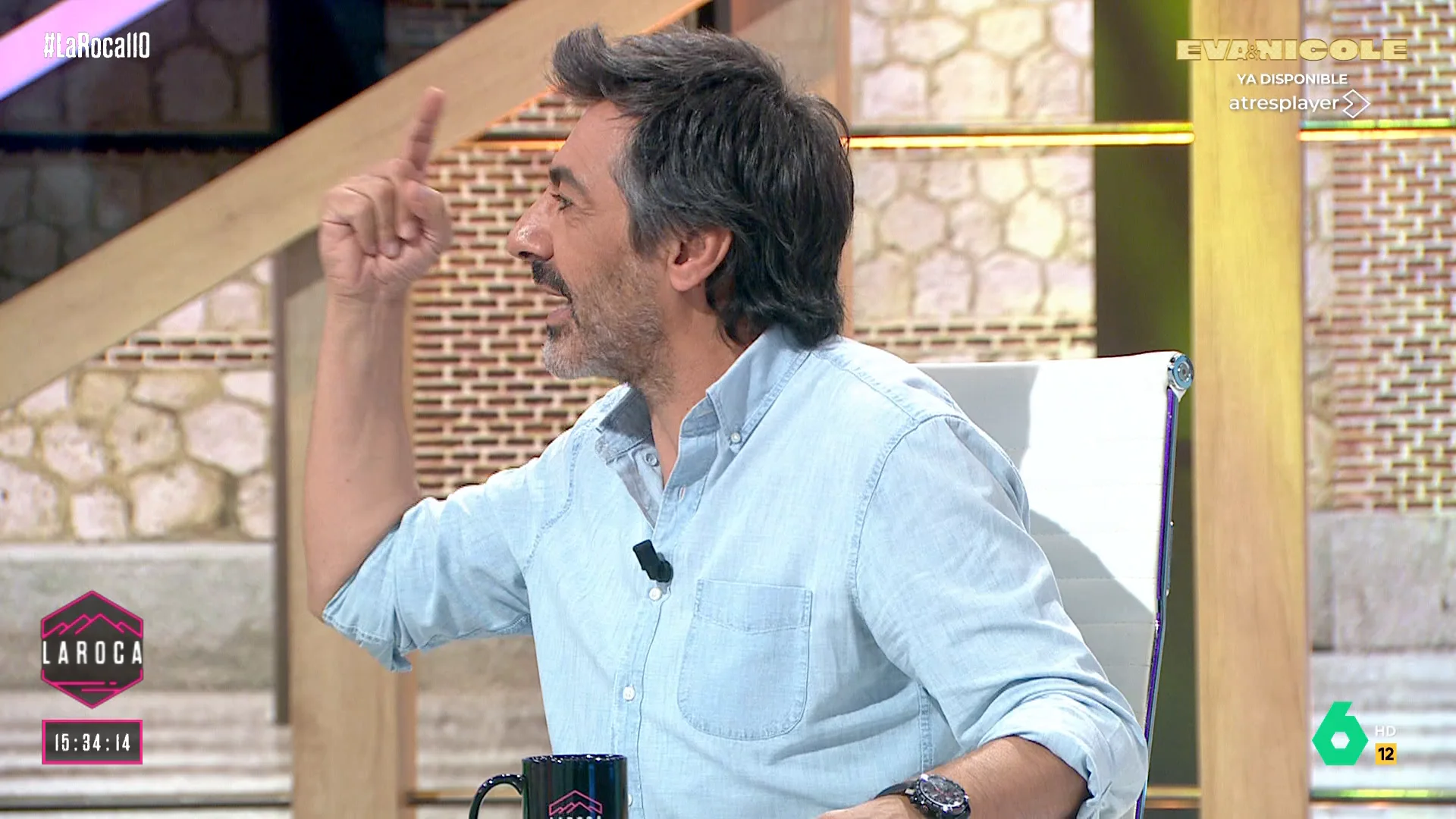 LA ROCA_Juan Del Val, ante la pregunta sobre fútbol de Nuria Roca: "No puedo estar en una mesa con tanta ignorancia"