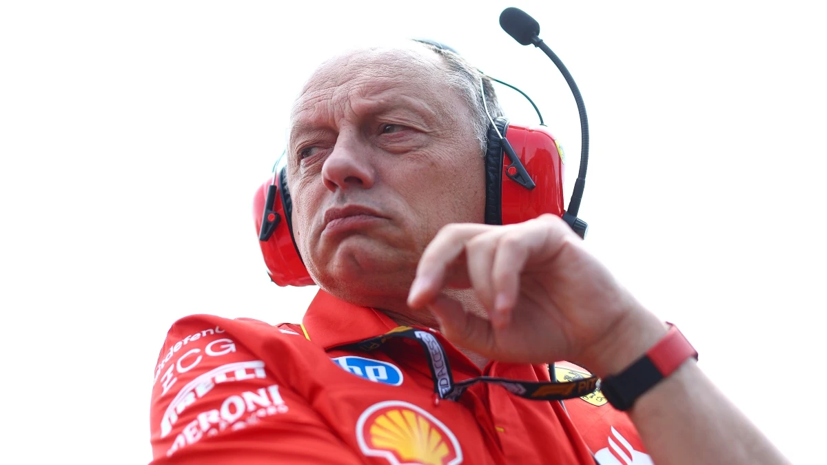 Frédéric Vasseur, jefe de Ferrari