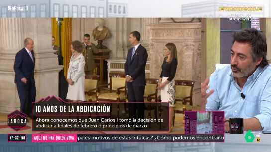 LA ROCA_Juan del Val, sobre la abdicaci&oacute;n del rey Juan Carlos: "Se entendi&oacute; que no quedaba otro remedio"