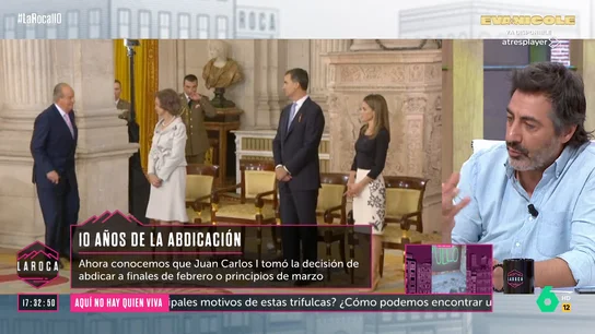 LA ROCA_Juan del Val, sobre la abdicación del rey Juan Carlos: "Se entendió que no quedaba otro remedio" LA ROCA_Juan del Val, sobre la abdicación del rey Juan Carlos: "Se entendió que no quedaba otro remedio"