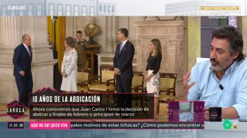 LA ROCA_Juan del Val, sobre la abdicación del rey Juan Carlos: "Se entendió que no quedaba otro remedio"