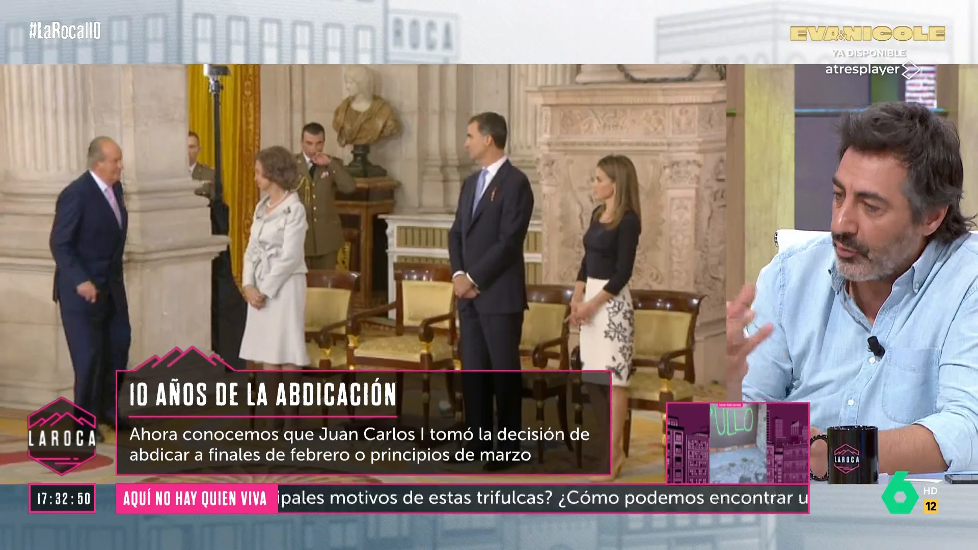 LA ROCA_Juan del Val, sobre la abdicación del rey Juan Carlos: "Se entendió que no quedaba otro remedio" LA ROCA_Juan del Val, sobre la abdicación del rey Juan Carlos: "Se entendió que no quedaba otro remedio"