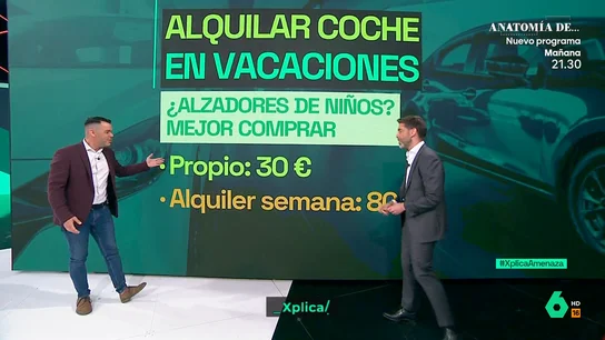 Camarero explica en qué fijarse para alquilar un coche en vacaciones Camarero explica en qué fijarse para alquilar un coche en vacaciones