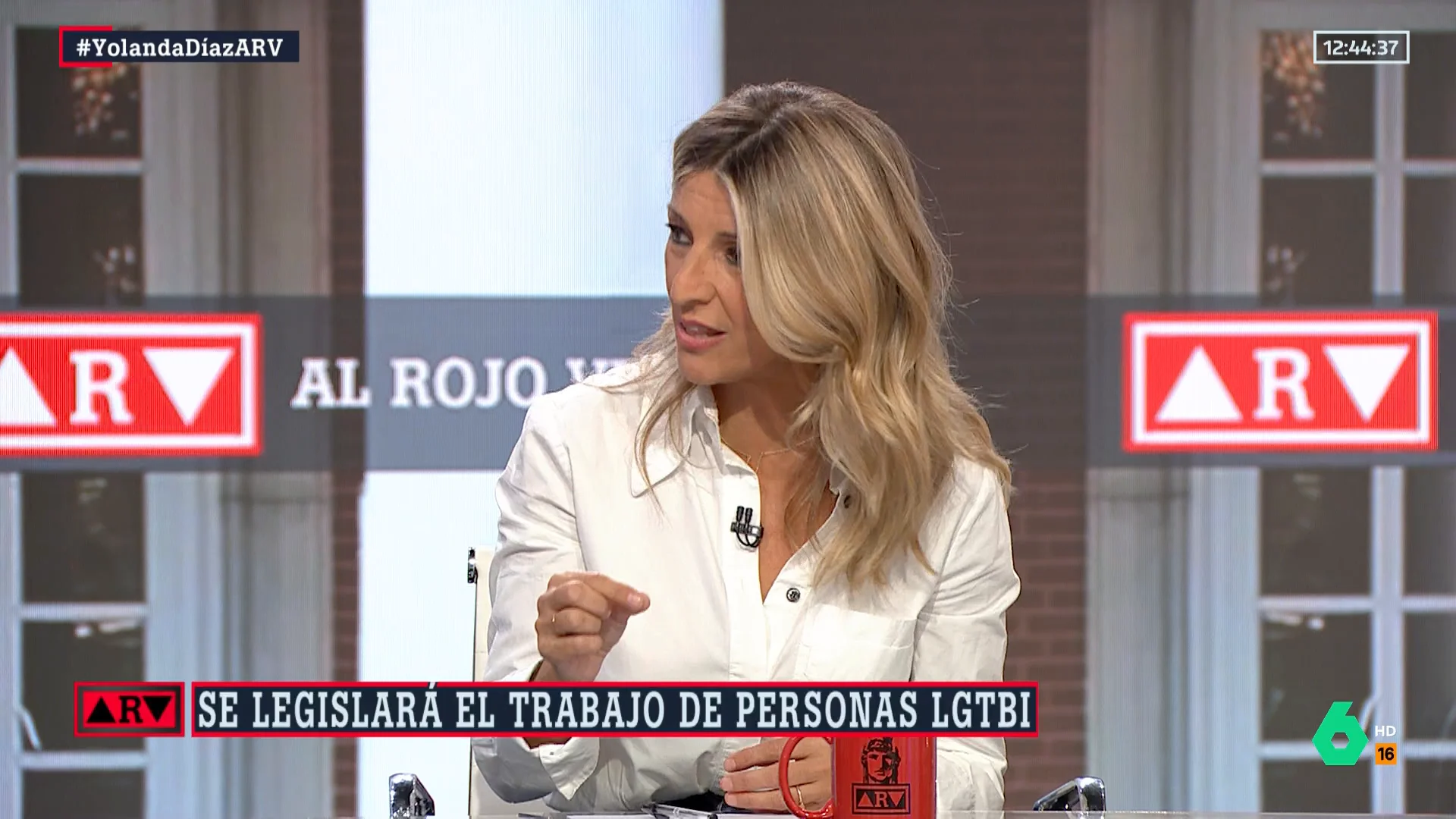 Yolanda Díaz, sobre el plan de personas LGTBI 