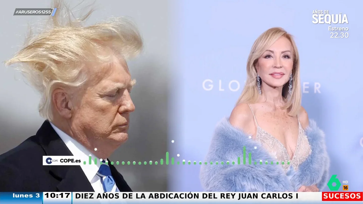 Carmen Lomana, del "terrorífico" pelo de Donald Trump: "El dinero no da ni la elegancia, ni la belleza, ni nada" Carmen Lomana, del "terrorífico" pelo de Donald Trump: "El dinero no da ni la elegancia, ni la belleza, ni nada"