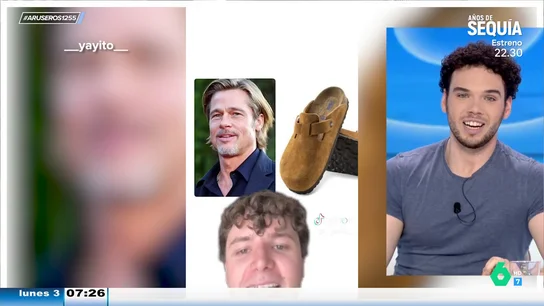 Se viraliza sacando parecidos a famosos con objetos: "Siento que el alma de Brad está encerrada aquí dentro" Se viraliza sacando parecidos a famosos con objetos: "Siento que el alma de Brad está encerrada aquí dentro"