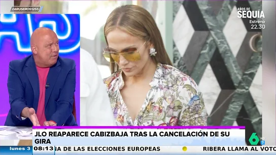 Alfonso Arús, tras cancelar Jennifer Lopez su gira en plena crisis con Ben Affleck: "Qué mejor que hacer una gira, en cada puerto encuentras a alguien" Alfonso Arús, tras cancelar Jennifer Lopez su gira en plena crisis con Ben Affleck: "Qué mejor que hacer una gira, en cada puerto encuentras a alguien"