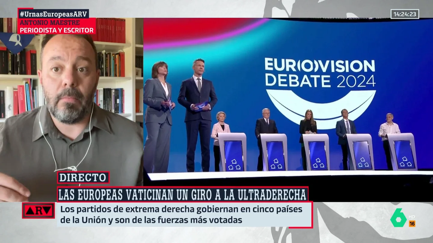 ARV- Maestre: "Lo que hace la derecha conservadora es legitimar los marcos de la extrema derecha" ARV- Maestre: "Lo que hace la derecha conservadora es legitimar los marcos de la extrema derecha"