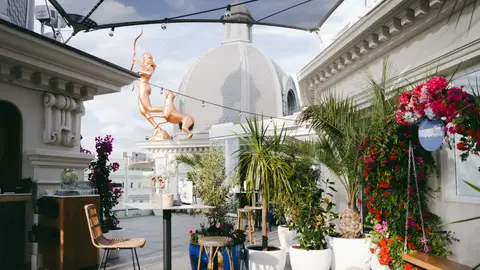 El Jardín de Diana, rooftop de Hyatt Centric Gran Vía El Jardín de Diana, rooftop de Hyatt Centric Gran Vía