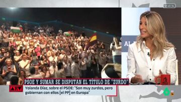 ARV- Yolanda Díaz, muy crítica con el PSOE: "La economía española no va como un cohete"