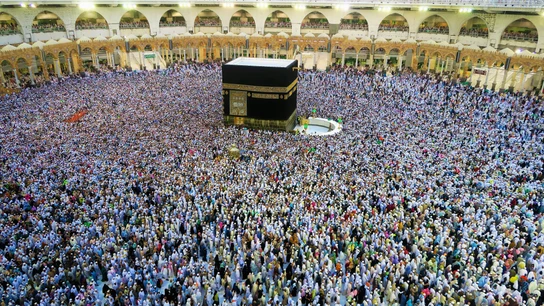 Imagen de archivo de la Kaaba. Imagen de archivo de la Kaaba.