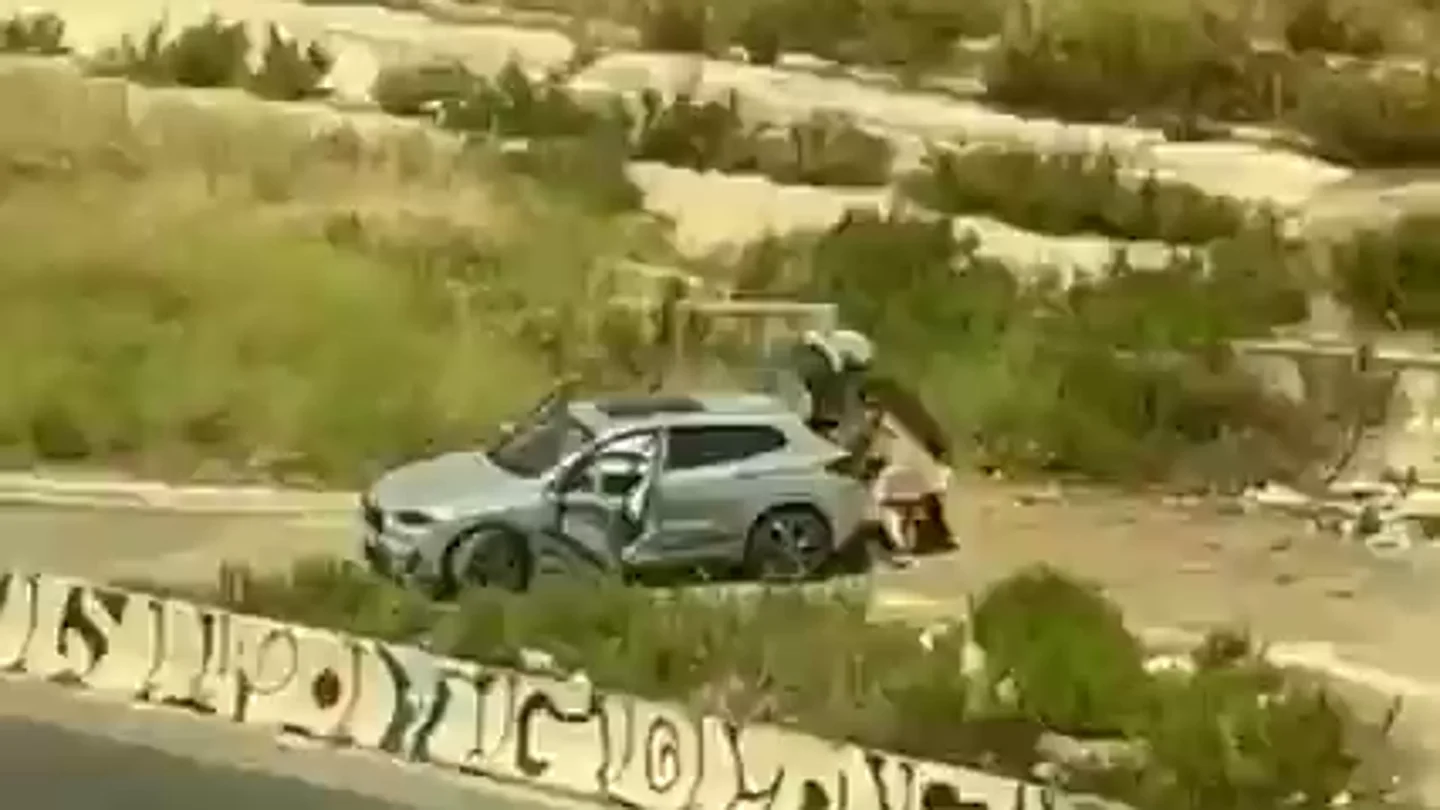 El vídeo de la presunta asesina del hermano de Begoña Villacís instantes después del crimen El vídeo de la presunta asesina del hermano de Begoña Villacís instantes después del crimen