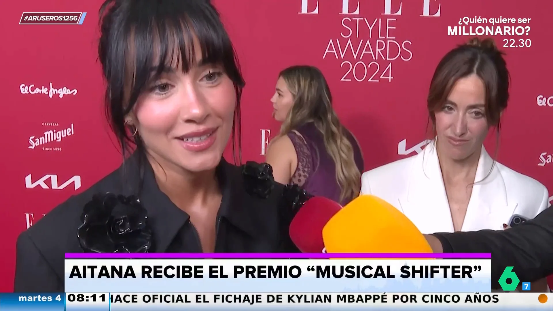 Aitana afirma que Akureyri es de sus canciones favoritas y manda un bonito mensaje a Sebastián Yatra