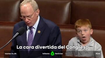 El hijo de un congresista troleando a su padre