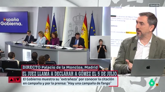 Ignacio Escolar denuncia "lo raro" de la causa de Begoña Gómez: "Vamos a ver un circo judicial que no tiene un pase" Ignacio Escolar denuncia "lo raro" de la causa de Begoña Gómez: "Vamos a ver un circo judicial que no tiene un pase"