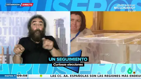 El Sevilla, sobre las elecciones en un pueblo italiano con 30 candidatos: "¡Cómo tienen que estar las paredes de carteles!"