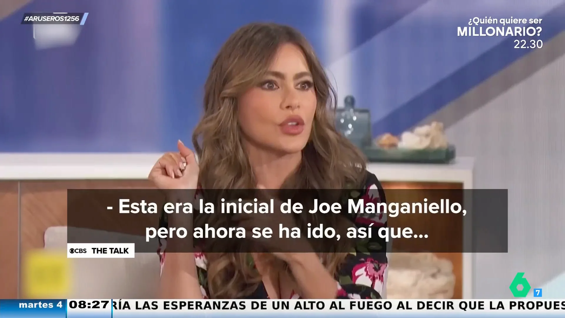 Sofía Vergara, sobre su tatuaje con la 'J' por Jon Manganiello: "¡El chico con el que salgo tiene esa inicial!"